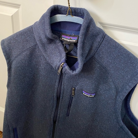 Men's Better Sweater® Fleece Vest XXL Navy blue - Picture 3 of 4